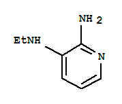 Structure of 2,3-Pyridinediamine,N3-ethyl-