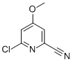Structure of 6-CHLORO-4-METHOXY-PYRIDINE-2-CARBONITRILE