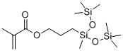 Structure of METHACRYLOXYPROPYLBIS(TRIMETHYLSILOXY)METHYLSILANE