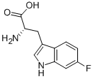 Structure of (S)-2-AMINO-3-(6-FLUORO-1H-INDOL-3-YL)-PROPIONIC ACID