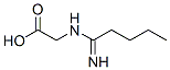 Structure of Glycine,N-(1-iminopentyl)-