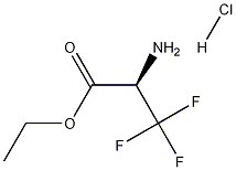 Structure of 3,3,3-Trifluoroalanine ethyl ester hydrochloride