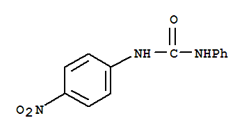 Structure of 1-(4-nitrophenyl)-3-phenylurea
