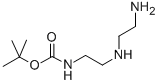 Structure of Carbamic acid,N-[2-[(2-aminoethyl)amino]ethyl]-, 1,1-dimethylethyl ester