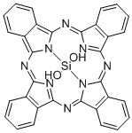Structure of Silicon dihydroxyl phthalocyanine