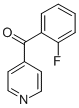Structure of (2-Fluorophenyl)-4-pyridinyl-methanone