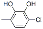 Structure of 1,2-Benzenediol,  3-chloro-6-methyl-