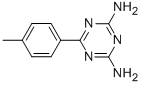 Structure of 2 4-DIAMINO-6-(4-METHYLPHENYL)-1 3 5-