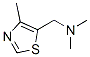 5-Thiazolemethanamine,  N,N,4-trimethyl-结构式