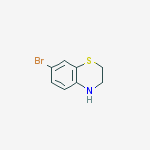 Structure of 7-BROMO-3,4-DIHYDRO-2H-1,4-BENZOTHIAZINE