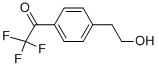 ETHANONE,2,2,2-TRIFLUORO-1-[4-(2-HYDROXYETHYL)PHENYL]-结构式