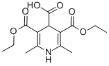 2,6-DIMETHYL-1,4-DIHYDRO-PYRIDINE-3,4,5-TRICARBOXYLIC ACID 3,5-DIETHYL ESTER结构式