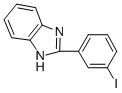 Structure of 1H-BENZIMIDAZOLE, 2-(3-IODOPHENYL)-
