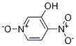 Chemical structure of 3-Hydroxy-4-nitropyridine N-oxide