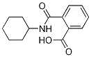 Benzoic acid, 2-[(cyclohexylamino)carbonyl]-结构式