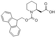 Structure of (S)-(1-FMOC-PIPERIDIN-2-YL)-ACETIC ACID