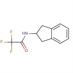 Structure of N-(2,3-Dihydro-1H-inden-2-yl)-2,2,2-trifluoroacetamide