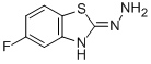 Benzothiazole,5-fluoro-2-hydrazinyl-结构式