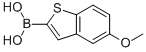 Structure of 5-METHOXYBENZO[B]THIOPHENE-2-BORONIC ACID