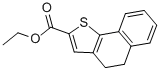 4,5-DIHYDRO-2-(ETHOXYCARBONYL)NAPTHO(1,2-B)THIOPENE结构式