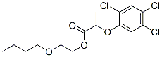Structure of 2-butoxyethyl 2-(2,4,5-trichlorophenoxy)propionate