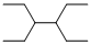Structure of 3,4-DIETHYLHEXANE
