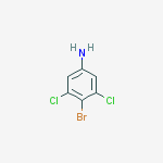 Structure of 4-BROMO-3,5-DICHLOROANILINE