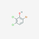 Structure of Phenol, 6-bromo-2,3-dichloro-