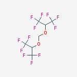 Propane, 2,2'-[methylenebis(oxy)]bis[1,1,1,3,3,3-hexafluoro-结构式