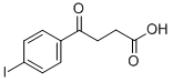 Structure of 4-(4-IODOPHENYL)-4-OXOBUTYRIC ACID