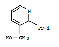 3-Pyridinemethanol,2-(1-methylethyl)-结构式