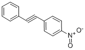 Structure of 1-NITRO-4-PHENYLETHYNYL-BENZENE