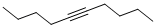 Structure of 5-DECYNE