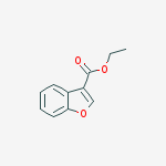 Structure of Ethyl benzofuran-3-carboxylate