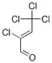Structure of 2,4,4,4-tetrachloro-2-butenal
