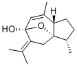 Structure of 3,8-dimethyl-5-(1-methylethylidene)-,(3S,3aS,6R,8aS)-