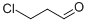Structure of 3-chloropropanal