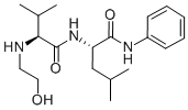 Structure of N-2-HYDROXYETHYL-VAL-LEU-ANILIDE