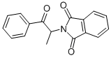 Structure of alpha-Phthalimidopropiophenone
