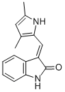 Structure of 3-[(2,4-Dimethylpyrrol-5-yl)methylidenyl]-2-indolinon
