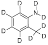 Structure of O-TOLUIDINE-D9