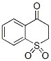 2,3-Dihydro-4H-1-benzothiopyran-4-one 1,1-dioxide结构式
