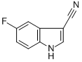 Structure of 3-CYANO-5-FLUORO-1H-INDOLE