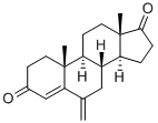 Structure of 6-METHYLENEANDROST-4-ENE-3,17-DIONE
