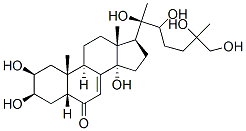 Structure of 20,26-dihydroxyecdysone