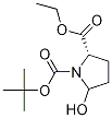 Structure of (2S)-1-Tert-Butyl 2-Ethyl 5-Hydroxypyrrolidine-1,2-Dicarboxylate