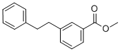 Structure of BENZOIC ACID,3-(2-PHENYLETHYL)-,METHYL ESTER