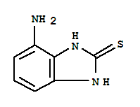 Structure of 2-BENZO[D]IMIDAZOLETHIOL,4-AMINO-