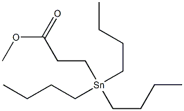 Structure of methyl 3-(tributylstannanyl)propanoate