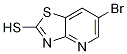 Structure of 6-Bromo-2-mercaptothiazolo[4,5-b]pyridine